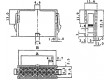 Zástrčka vodič-vodič vidlice 10 PIN4,2mm N42G 600V B:22,6mm