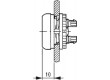 Přepínač: tlačítkový 1-polohové 22mm Podsv: M22-FLED,M22-LED