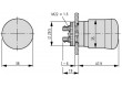 Přepínač: nouzové zastavení 2 polohy 22mm černá Podsv: není