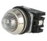 Kontrolka 30mm LED, žárovka IP20 24VAC -15÷30°C Ø30,5mm 24VDC