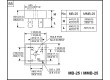 Usměrňovací můstek 200V 15A MB-25 konektory 6,4x0,8mm