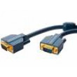 Kabel D-Sub 15pin HD vidlice, z obou stran modrá 10m