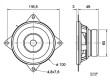 Reproduktor univerzální 20W 4Ω 95-22000Hz 100mm