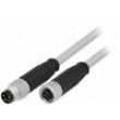 Cable for sensors/automation M8-M8 male female PIN:4 plug