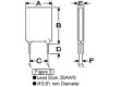 Pojistka: polymerová PTC 2A sáček Ø0,81x7,6mm