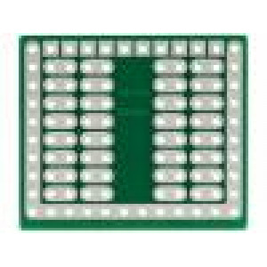 Plošný spoj: univerzální jednostranný, prototypový W:27,3mm