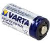 Baterie lithiové 3V CR123A, CR17345 Ø16,8x34,5mm 1600mAh