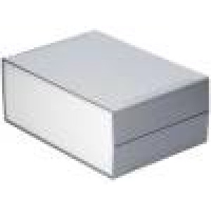 Kryt: s panelem X:260mm Y:180mm Z:105mm ABS tmavě šedá IP54