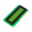 Display: LCD alphanumeric STN Positive 16x2 Char:4.35mm