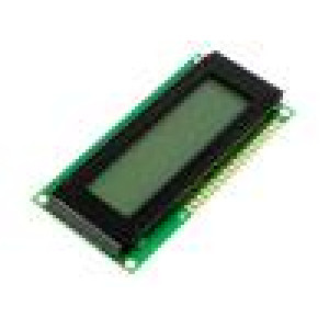 Zobrazovač: LCD alfanumerický FSTN Positive 16x2 LED PIN:18