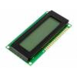 Zobrazovač: LCD alfanumerický STN Positive 16x2 LED PIN:16