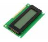 Zobrazovač: LCD alfanumerický STN Positive 16x2 LED PIN:16