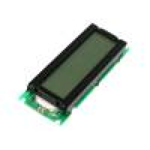 Zobrazovač: LCD alfanumerický FSTN Positive 16x2 LED PIN:14
