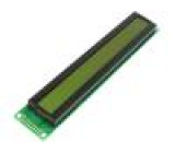Zobrazovač: LCD alfanumerický STN Positive 20x2 LED PIN:16