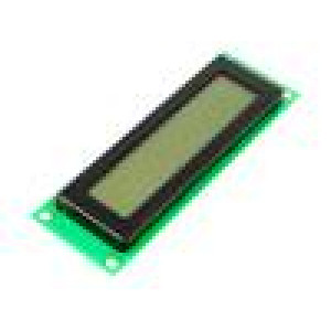 Zobrazovač: LCD alfanumerický FSTN Positive 20x2 LED PIN:16