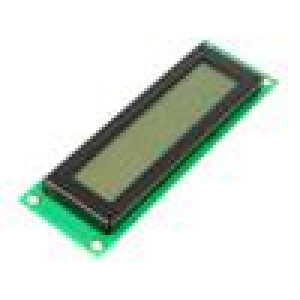 Zobrazovač: LCD alfanumerický STN Positive 20x2 LED PIN:16