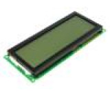 Zobrazovač: LCD alfanumerický FSTN Positive 20x4 LED PIN:18