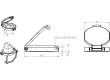 Krytka 22mm IP65/67 -25÷70°C Ø22,3mm