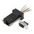 Transition: adapter RJ45 socket, D-Sub 9pin male