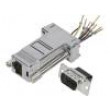 Transition: adapter RJ45 socket, D-Sub 9pin male