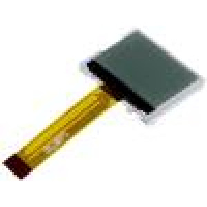 Zobrazovač: LCD grafický FSTN Positive 128x64 LED PIN:20 1,3