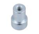 Magnet: konstantní neodymový Ø:8mm H:4,5mm Mat.těl: ocel 13N