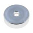 Magnet: konstantní neodymový Ø:16mm H:4,5mm Mat.těl: ocel 75N