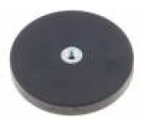 Magnet: konstantní neodymový Ø:43mm H:5,5mm Mat.těl: ocel 85N