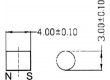 Magnet: konstantní Ø3x4mm SmCo 550mT