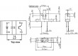 Optočlen štěrbinová s clonou Výst: tranzistorový 70V