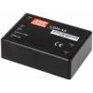 LDH-45A-1050 Převodník: DC/DC 45W Uvst:9÷18V Uvýst:12÷43VDC Ivst:4,2A 138g