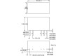NMJ0505SC Převodník: DC/DC 1W Uvst:4,5÷5,5V Uvýst:5VDC Uvýst2:-5VDC