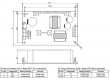 PSD-45C-05 Převodník: DC/DC 45W Uvst:36÷72V 5VDC Ivýst:9A 127x76x30mm