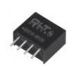QDC1S-0512S Převodník: DC/DC 1W Uvst:4,5÷5,5V 12VDC SIL4 7x11,7x10mm