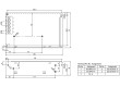 SD-50C-5 Převodník: DC/DC 50W Uvst:36÷72V Uvýst:5VDC Ivýst:10A 480g