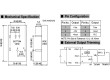 SKA20B-12 Převodník: DC/DC 20W Uvst:18÷36V 12VDC Ivýst:1666mA 2