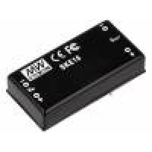 SKE10C-05 Převodník: DC/DC 10W Uvst:36÷72V 5VDC Ivýst:2000mA 2