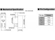 SUS01M-05 Převodník: DC/DC 1W Uvst:10,8÷13,2V 5VDC Ivýst:200mA 3,1g