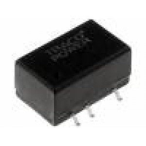 TES1-0521 Převodník: DC/DC 1W Uvst:4,5÷5,5V Uvýst:5VDC Uvýst2:-5VDC