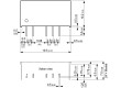 TMA0515D Převodník: DC/DC 1W Uvst:4,5÷5,5V Uvýst:15VDC Uvýst2:-15VDC