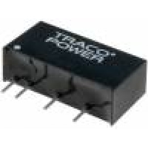 TMA1505S Převodník: DC/DC 1W Uvst:13,5÷16,5V 5VDC Ivýst:200mA SIP 2,1g