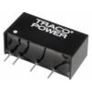 TMH0512S Převodník: DC/DC 2W Uvst:4,5÷5,5V 12VDC Ivýst:165mA SIP7 2,7g