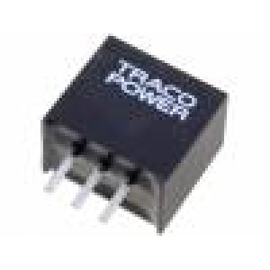 TSR0.5-2450 Převodník: DC/DC 1,5W Uvst:6,5÷32V 5VDC Ivýst:500mA SIP3