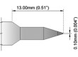 Hrot kužel 0,1mm 325÷358°C