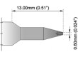 Hrot plochý 0,6mm 325÷358°C