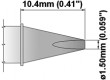 Hrot plochý 1,5mm 325÷358°C