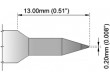 Hrot kužel 0,2mm 350÷398°C