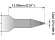 Hrot kužel 0,4mm 350÷398°C