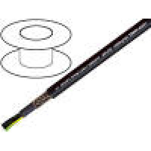 Kabel ÖLFLEX® CLASSIC 110 CY BLACK 4x6mm2 PVC černá