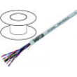Kabel LiYCY-P 10x2x0,25mm2 PVC šedá 350V